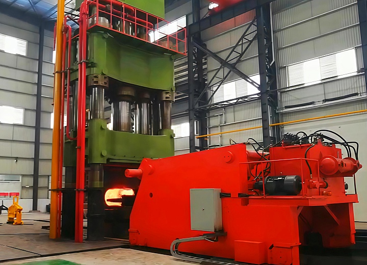 Open Die Forging Hydraulic Press Video