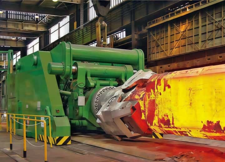 Forging Manipulator - industrial robotic arm for handling hot forged workpieces