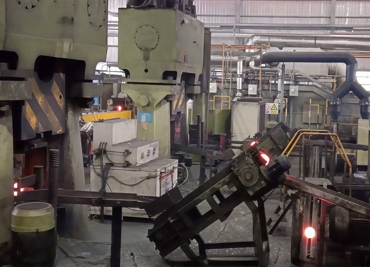 CNC Forging Hammer  Production Line For Steel Ball