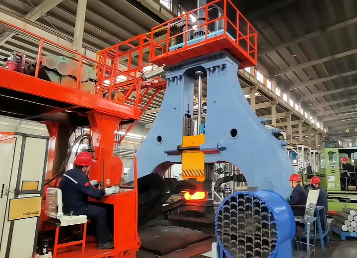 5 Ton C66YA Open Die Forging Hammer Video