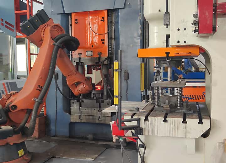 Precision forging press production line with J58KA electric screw press