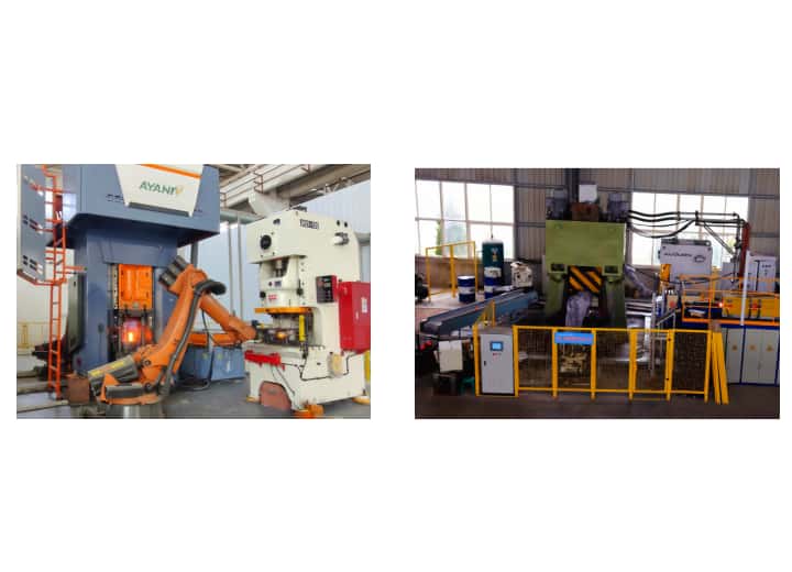 screw press automated production line