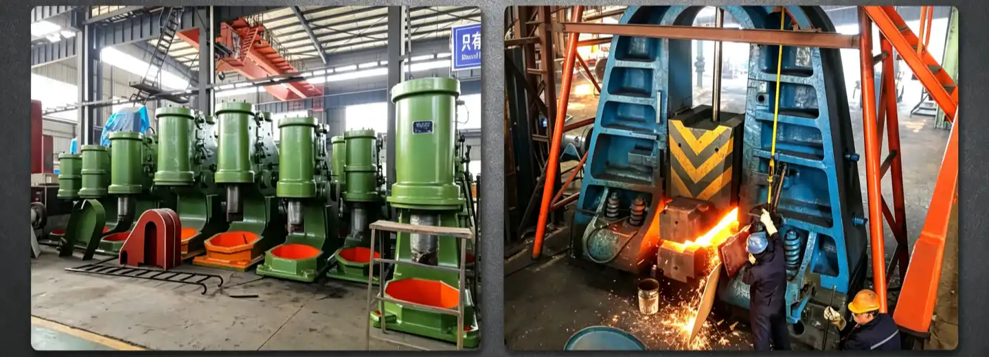 Pneumatic vs hydraulic forging hammer comparison