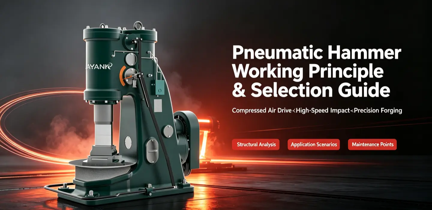 Industrial pneumatic forging hammer machine