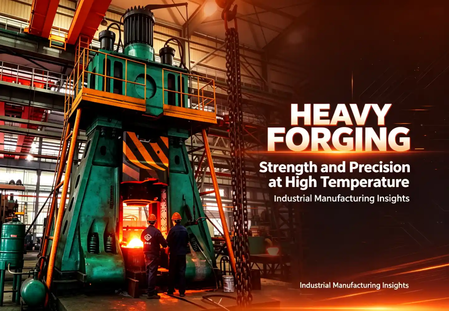 Industrial hydraulic forging hammer machine